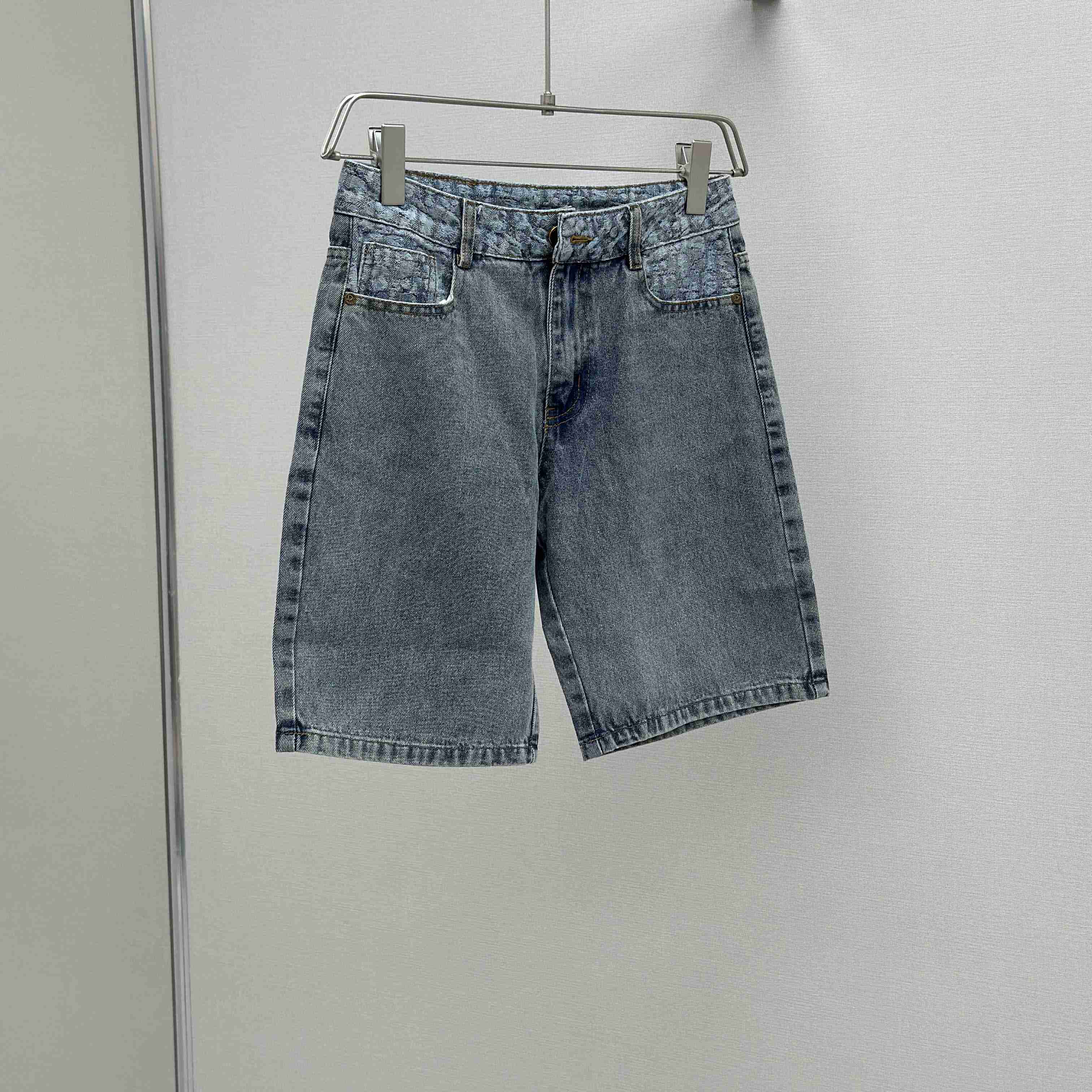 Dior Oblique Denim Shorts - DesignerGu