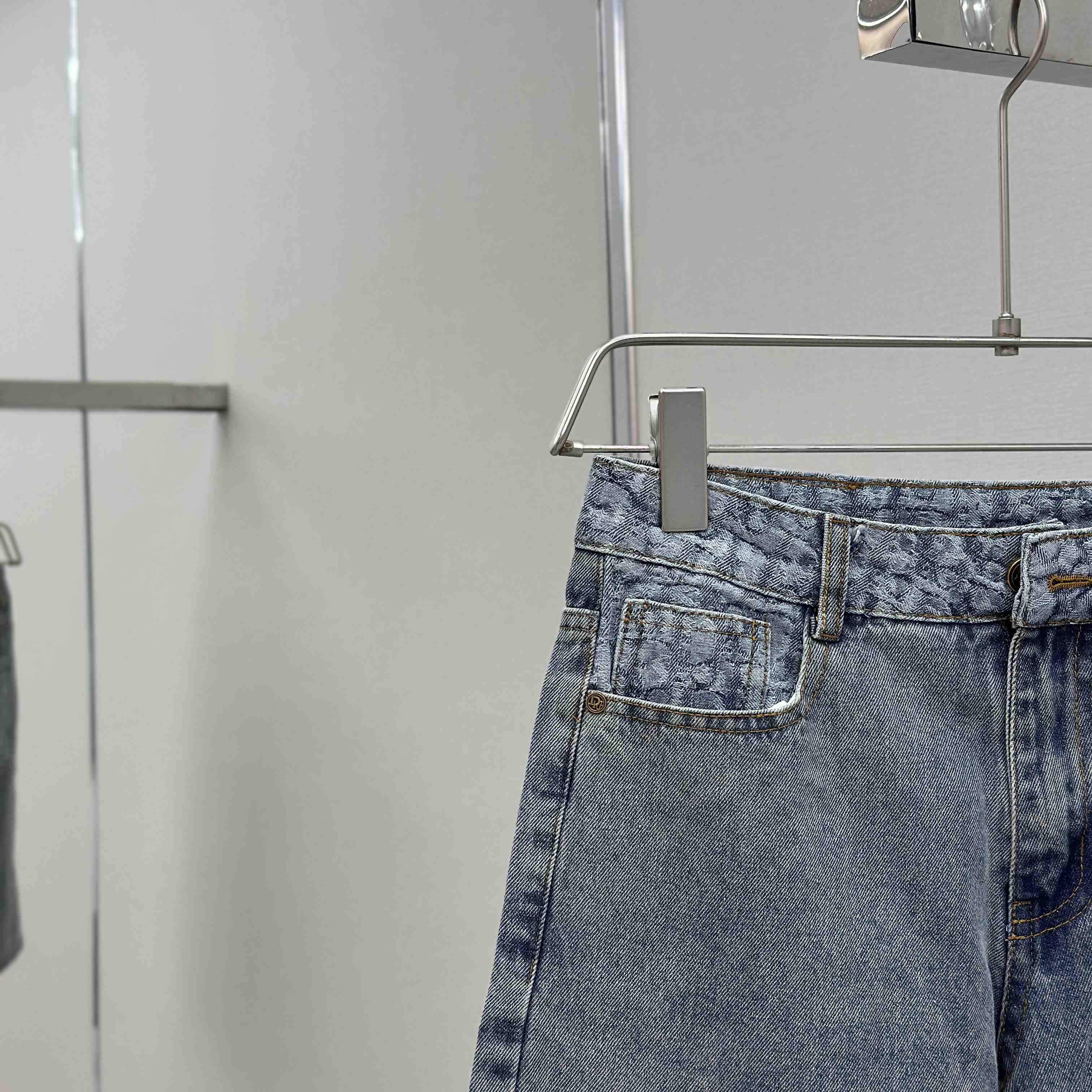 Dior Oblique Denim Shorts - DesignerGu