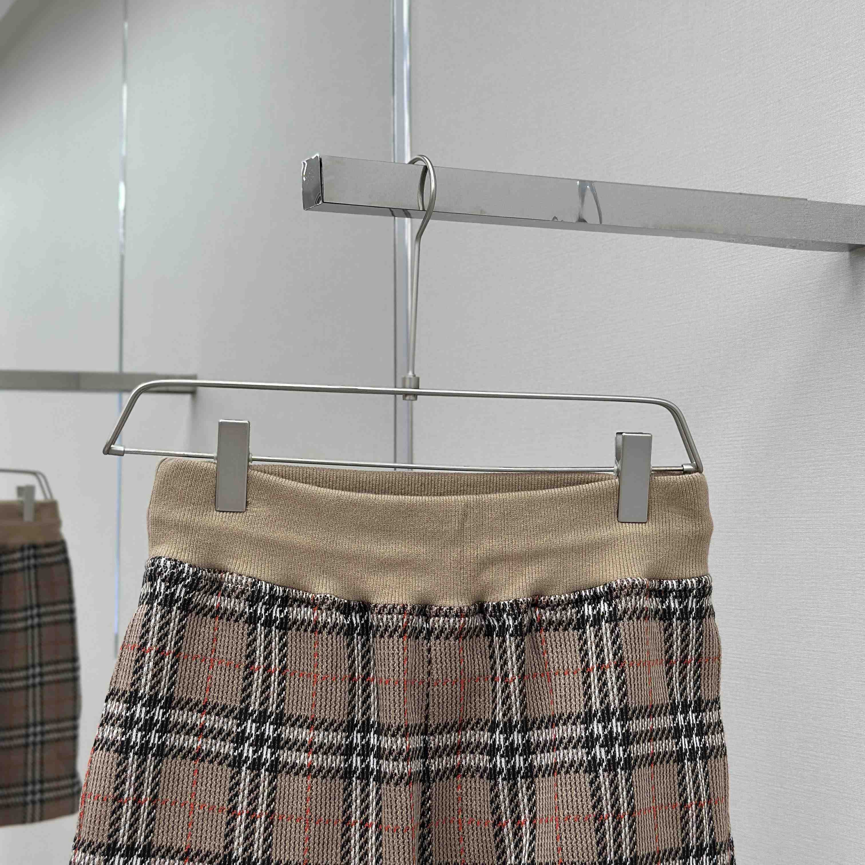 Burberry Check Cotton Blend Track Shorts - DesignerGu