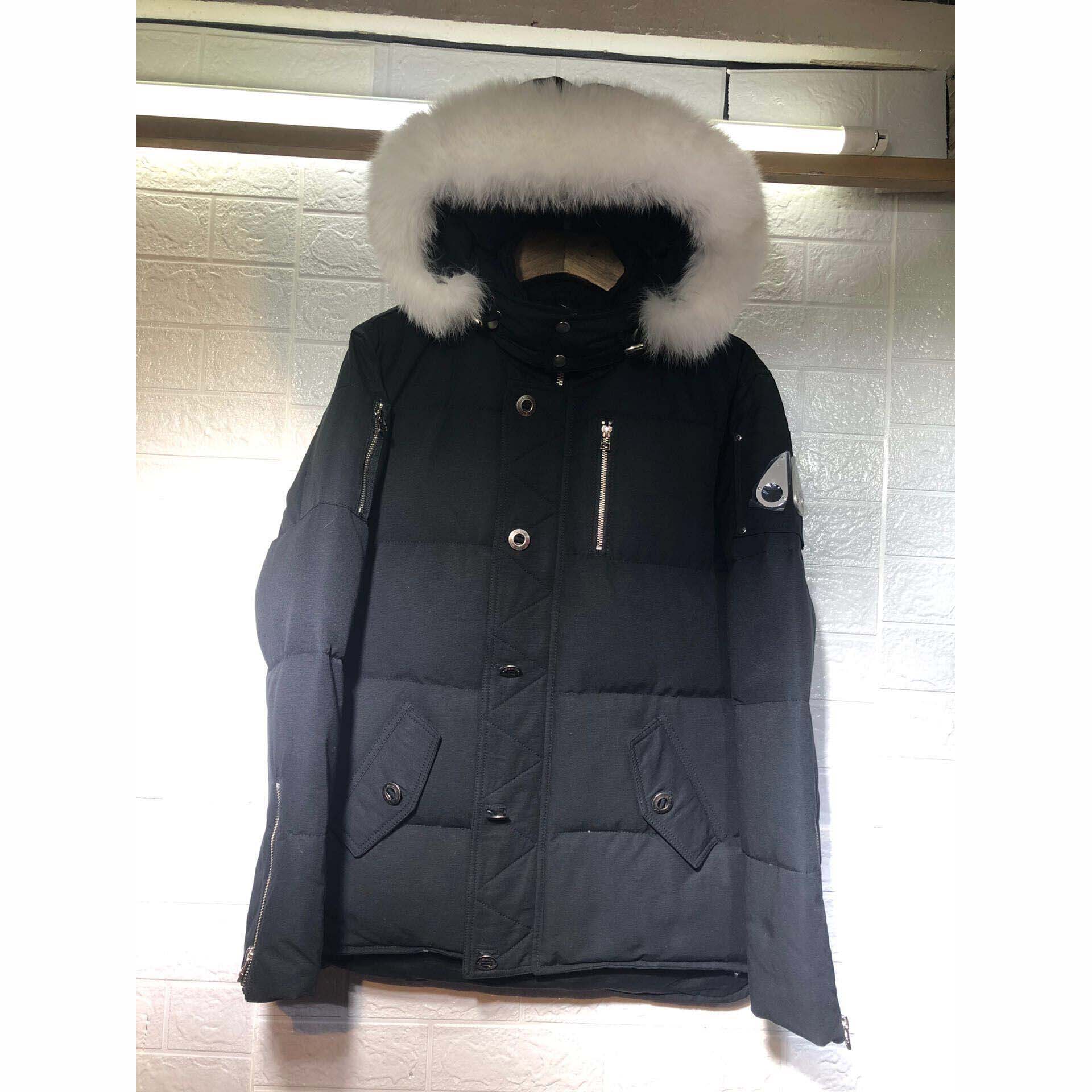 Moose Knuckles  Black Down Jacket  - DesignerGu