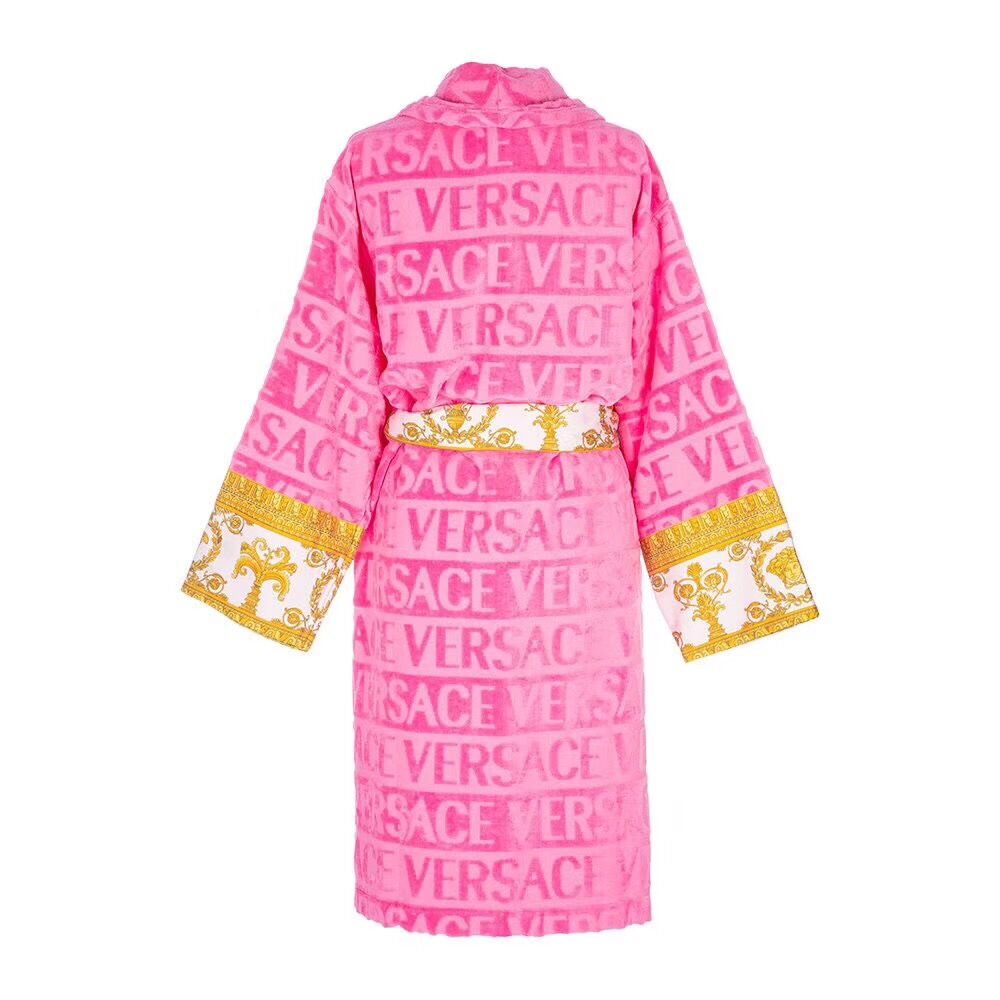 Versace Bathrobe In Pink - 