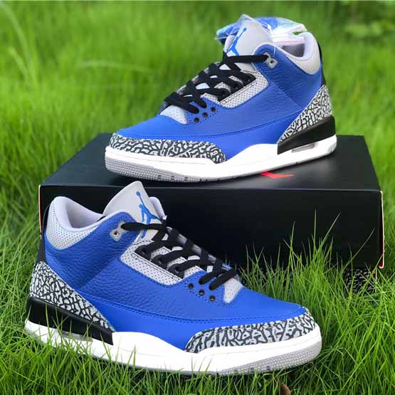 Jordan AJ3 "Varsity Royal" - DesignerGu