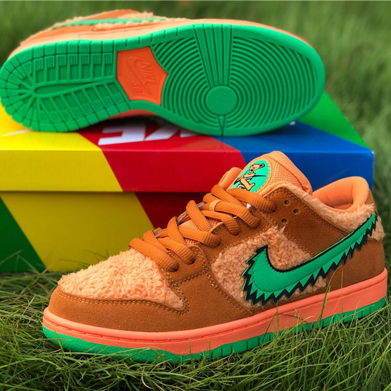 Grateful Dead X Nike SB Dunk Low "Orange Bear" - DesignerGu