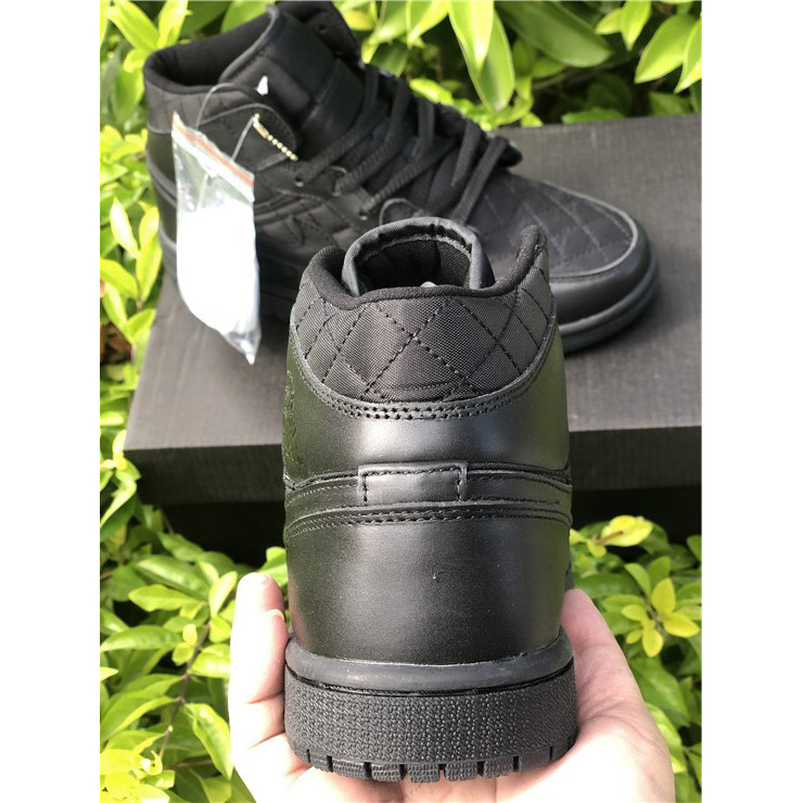 Jordan Air 1 Mid Black Quilted DB6078-001 - 