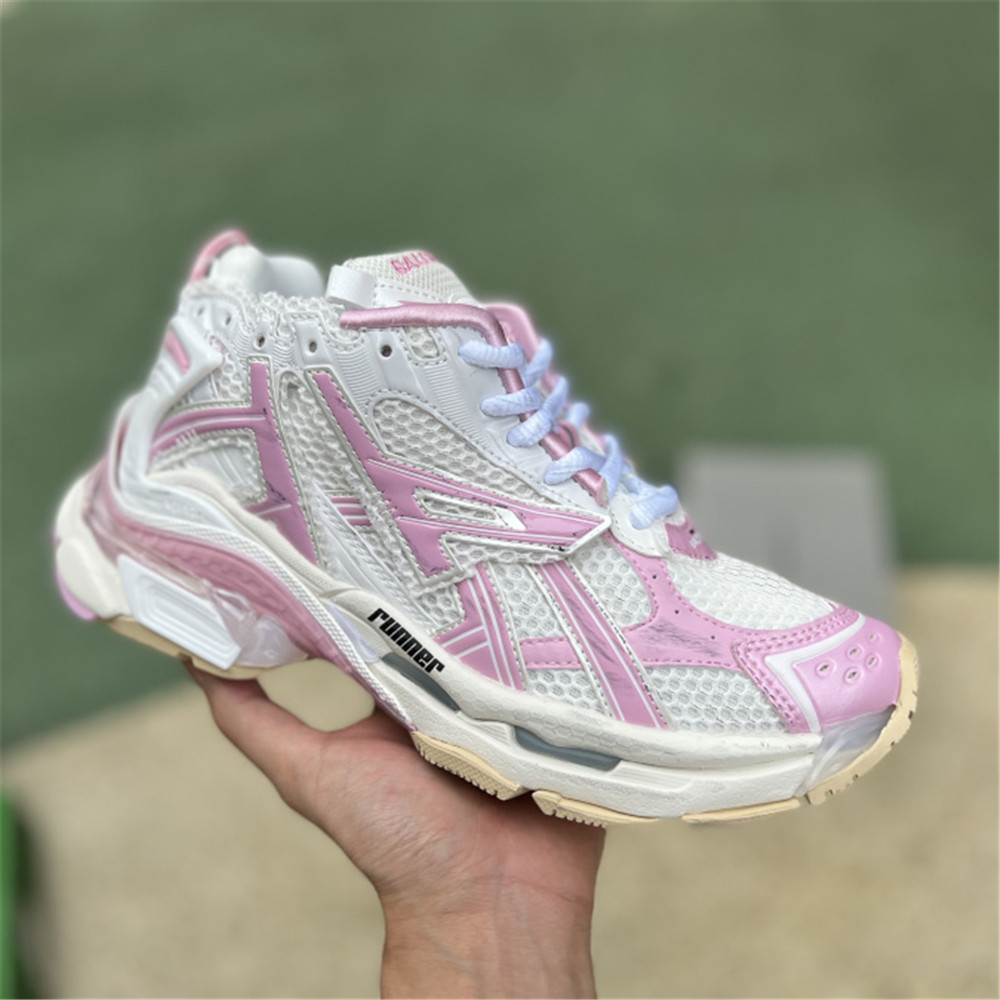 Balenciaga Track Sneaker In Cherry Pink  - 