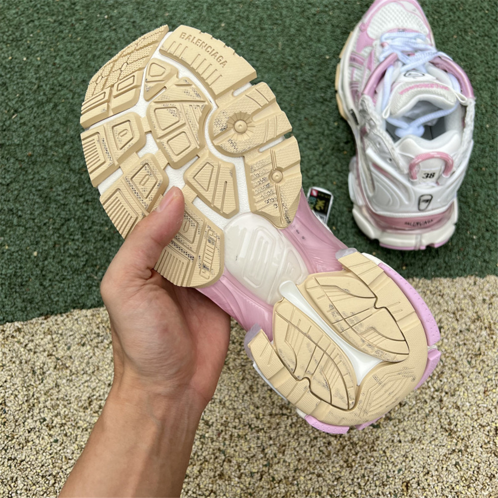 Balenciaga Track Sneaker In Cherry Pink  - 