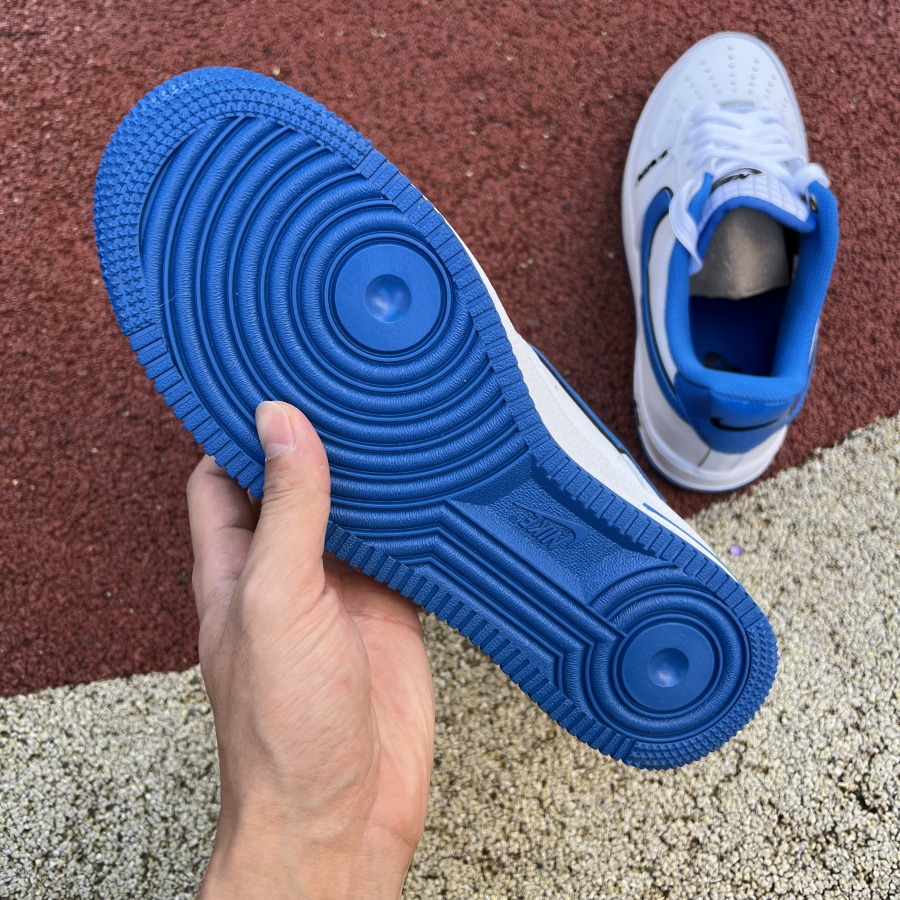 Nike Low Sneaker Air Force 1 '07 LV8 White Blue  - DesignerGu