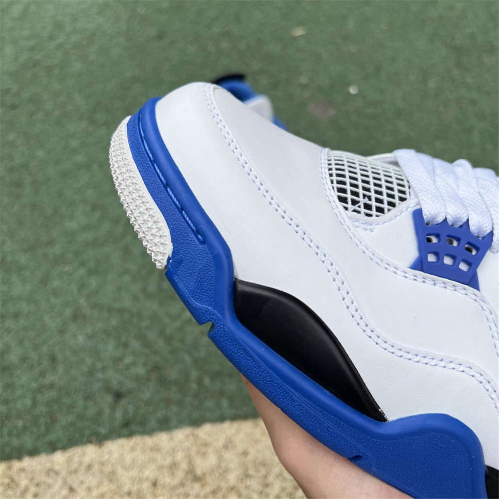 Nike Air Jordan 4 Retro White Motorsports Sneaker - DesignerGu