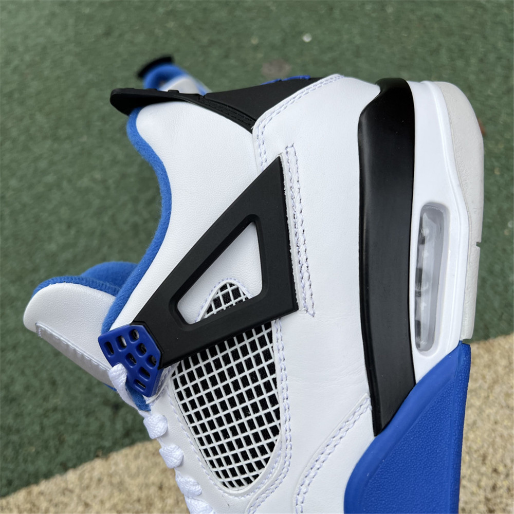 Nike Air Jordan 4 Retro White Motorsports Sneaker - DesignerGu
