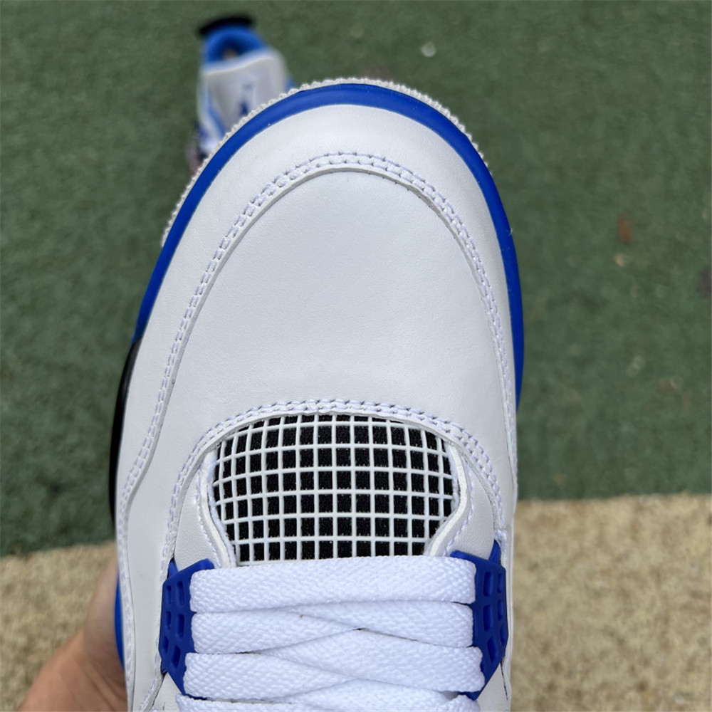 Nike Air Jordan 4 Retro White Motorsports Sneaker - DesignerGu