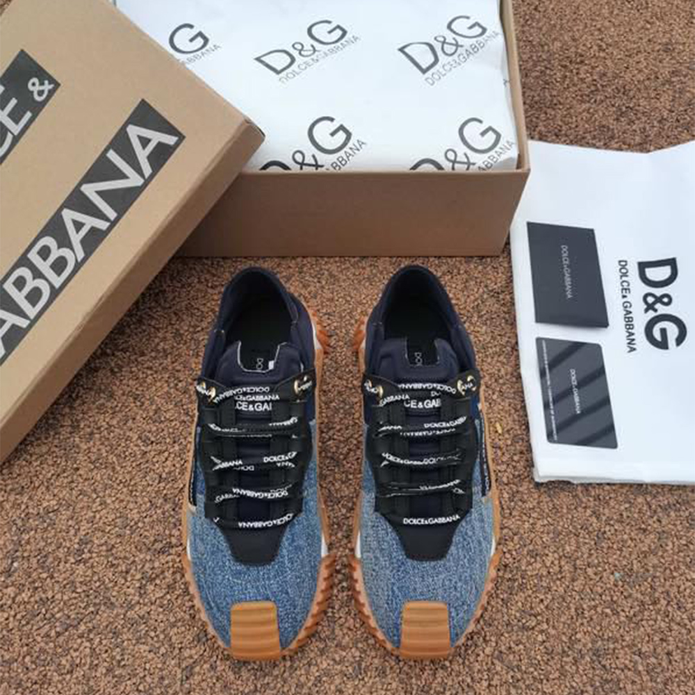 Dolce & Gabbana Mixed-Material NS1 Sneakers - 