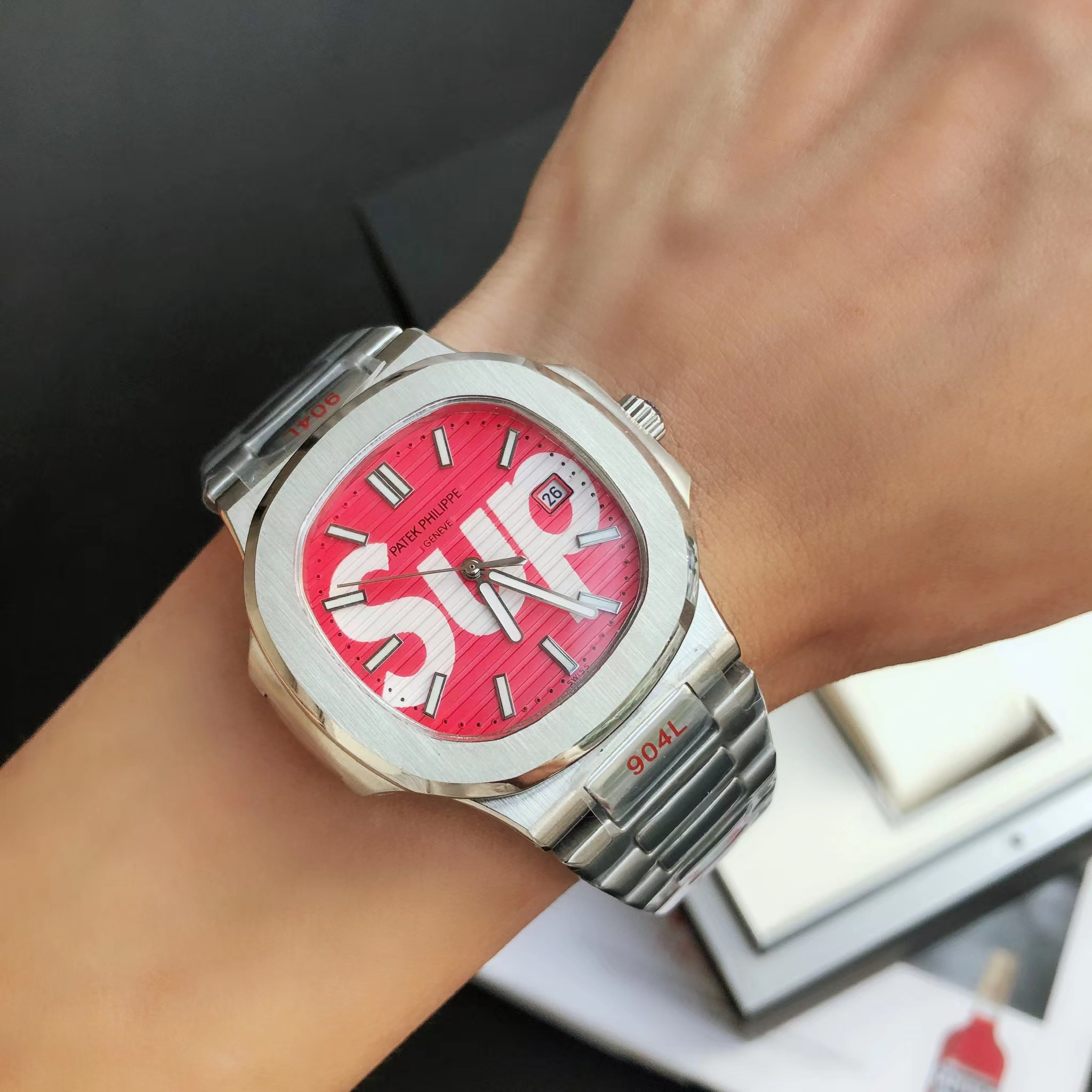 Patek Philipps Sa X Supreme Watch - 