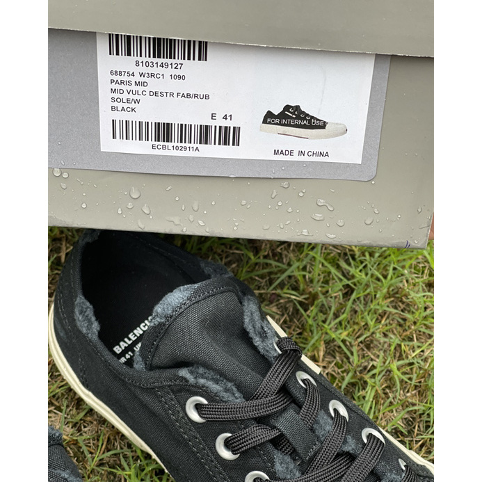 Balenciaga Low-Top Canvas  Shoes - 