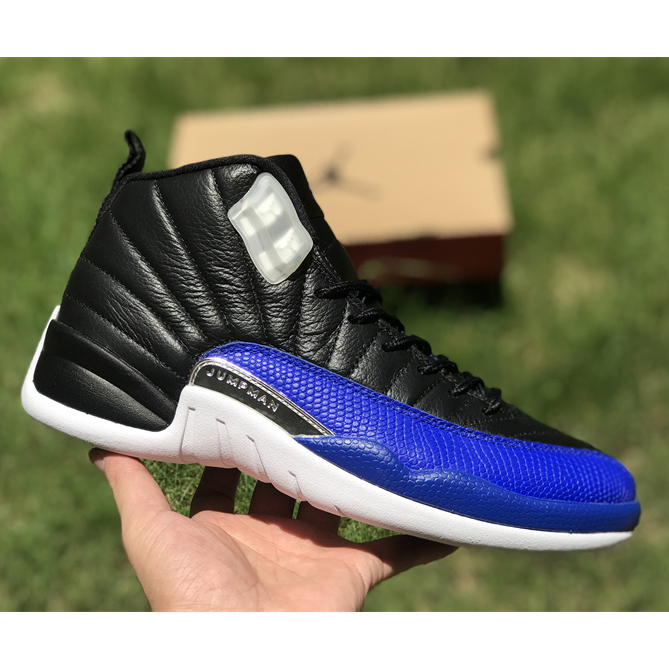 Air Jordan 12 “HyperRoyal” Sneaker   CT8013-041 - DesignerGu