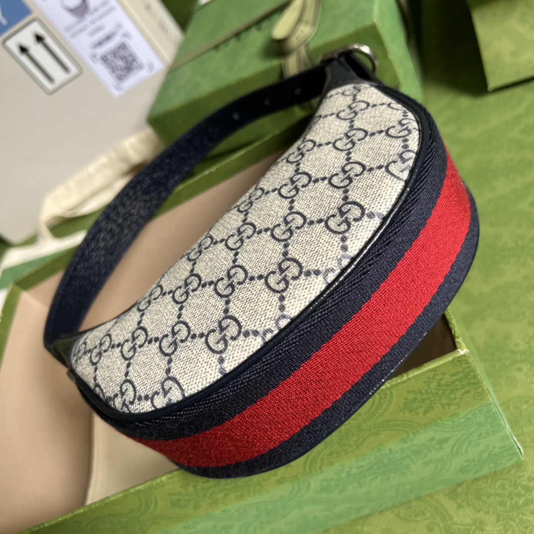 Gucci Ophidia GG Mini Bag(20-15-5cm)   - 
