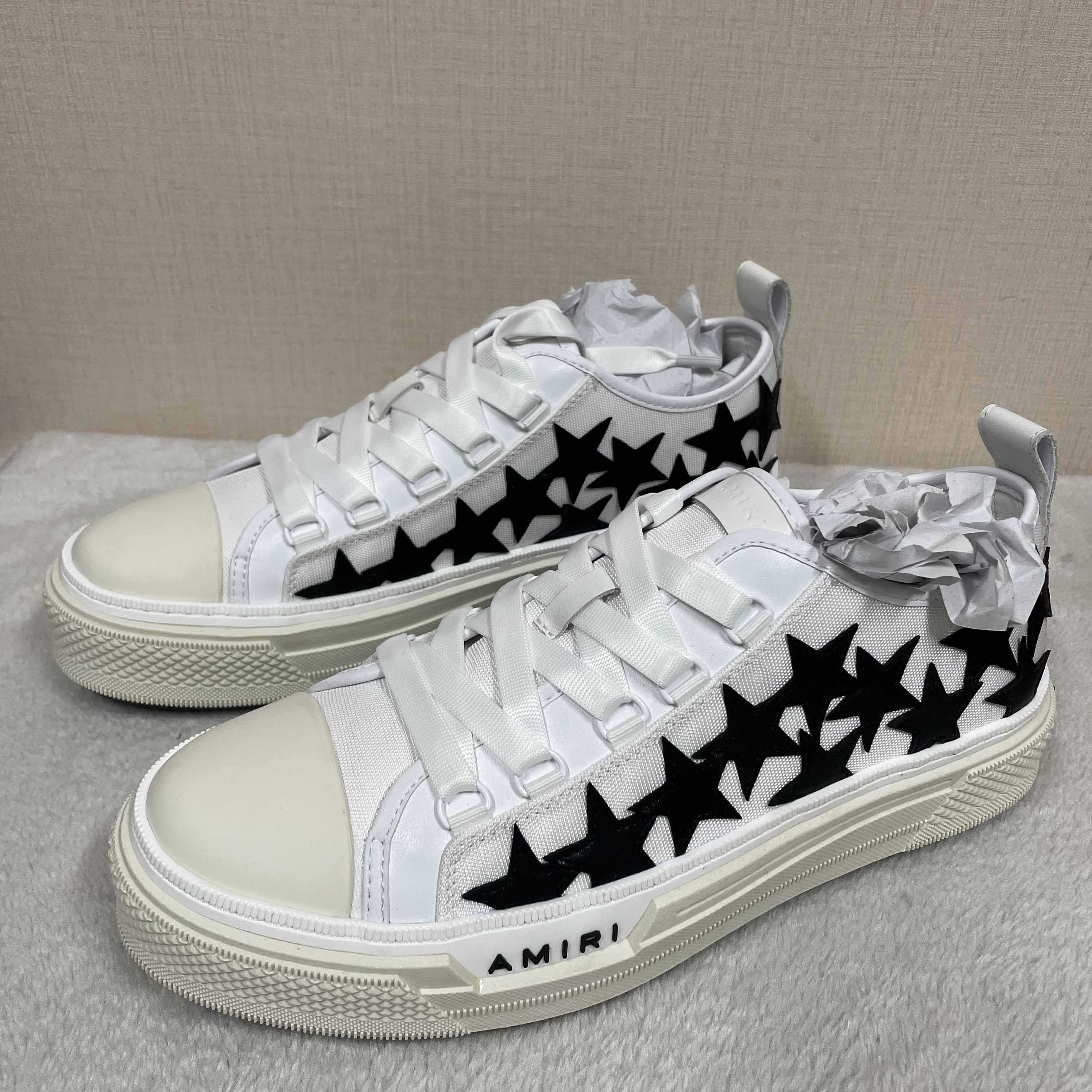 Amiri Stars Court Low Top Sneaker - DesignerGu