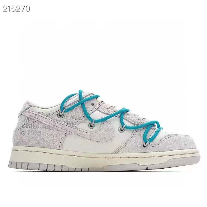 Nike X Off-White Dunk Low Lot 36 "The 50" Sneaker     - 