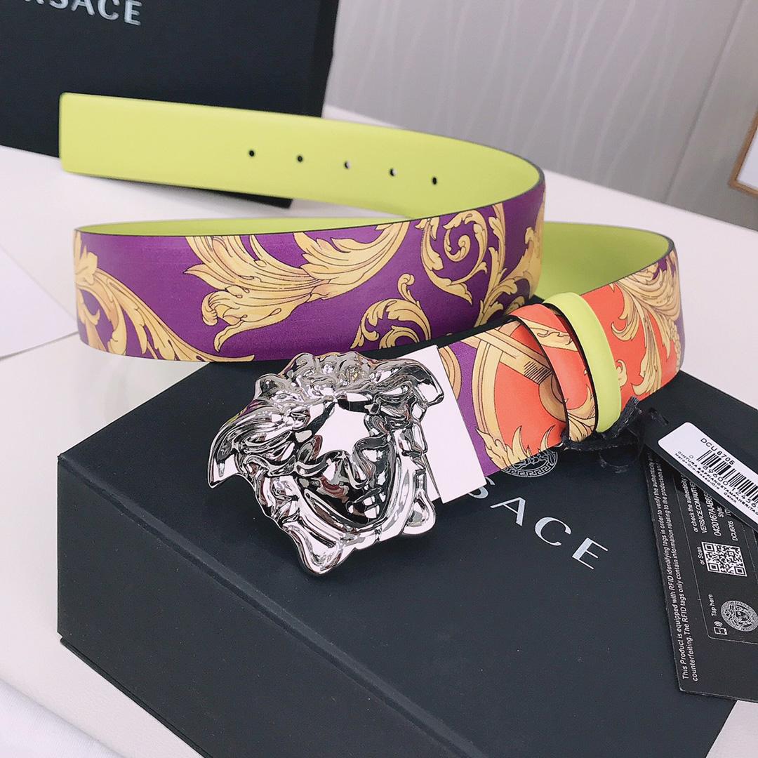 Versace La Medusa Le Pop Classique Reversible Belt   40mm - 