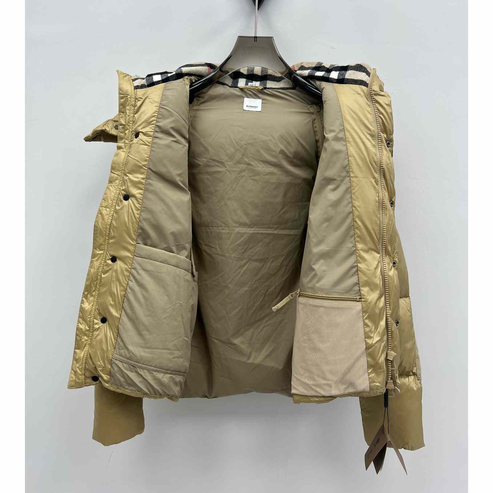 Burberry Detachable Sleeve Hooded Puffer Jacket - DesignerGu