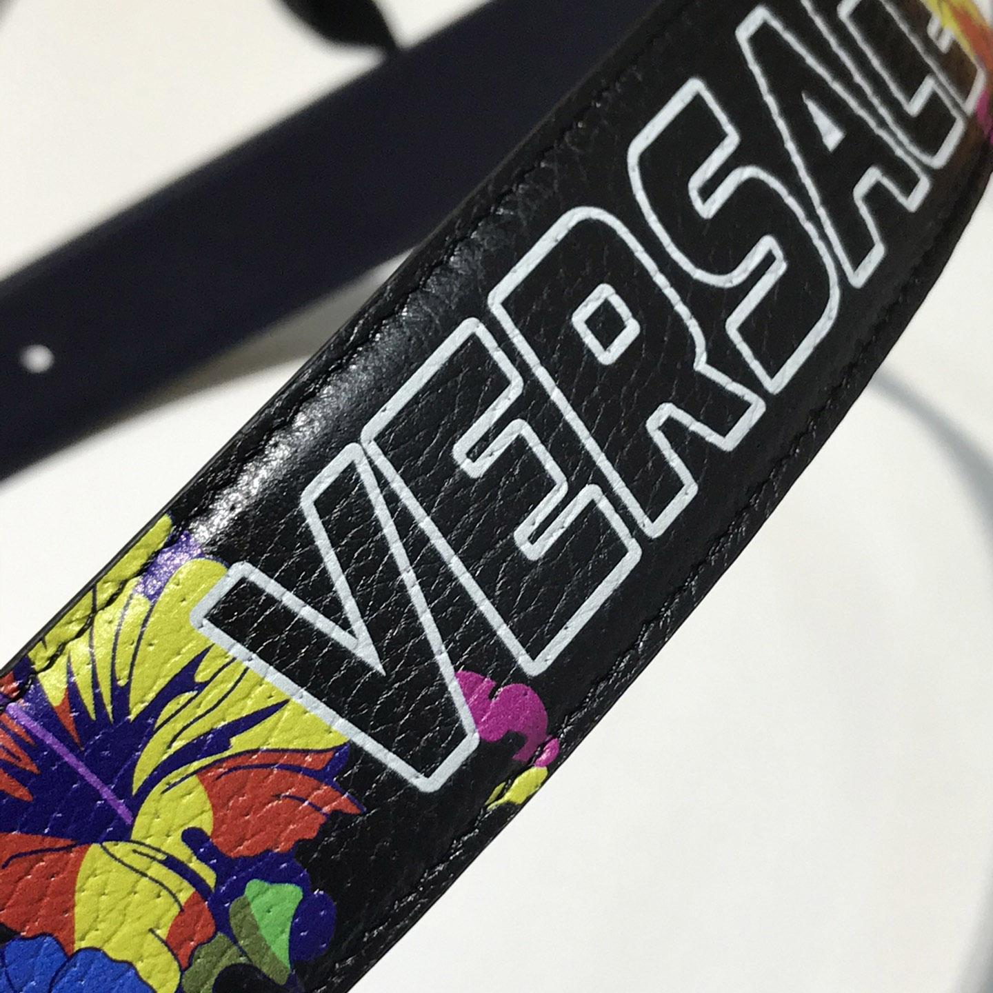 Versace Reversible Leather Belt  - 