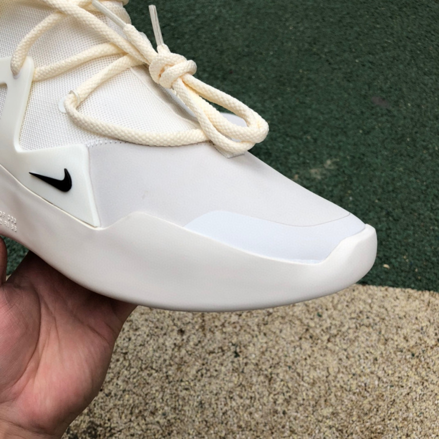 Nike Air Fear Of God 1 Sail Sneakers      AR4237-100 - DesignerGu