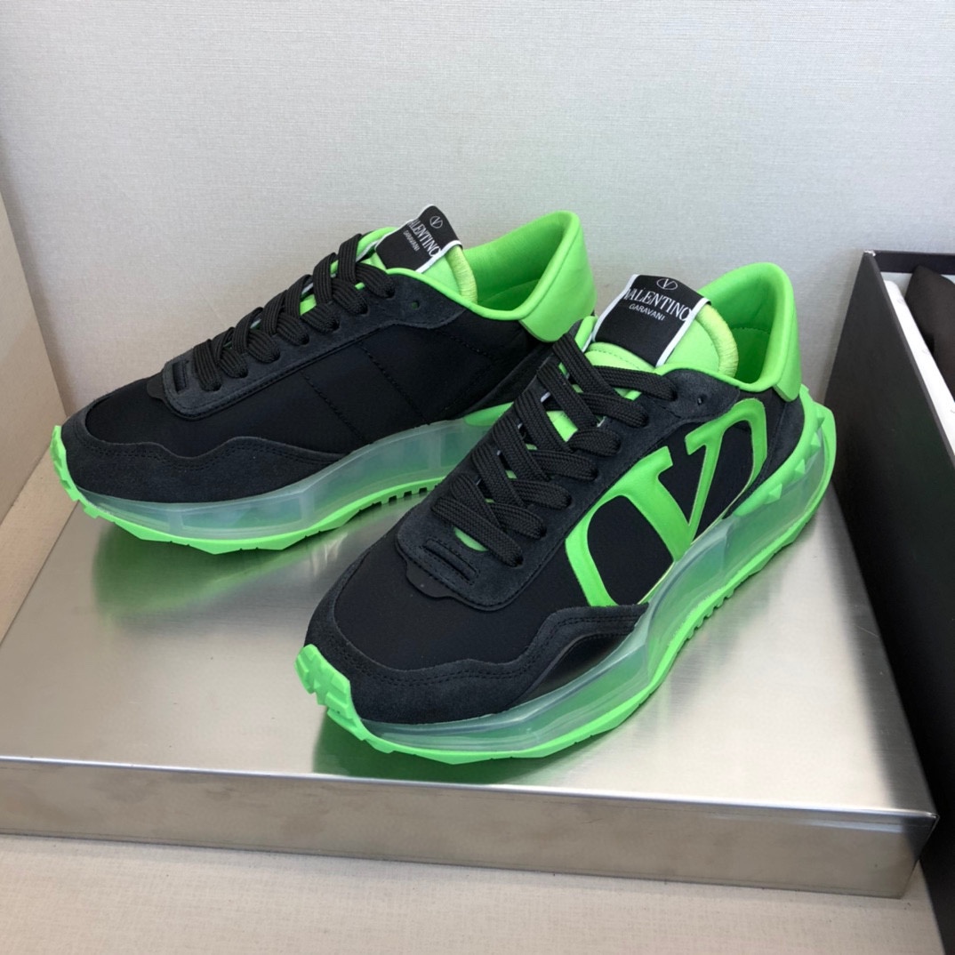 Valenti Netrunner Fabric And Suede Sneaker - 