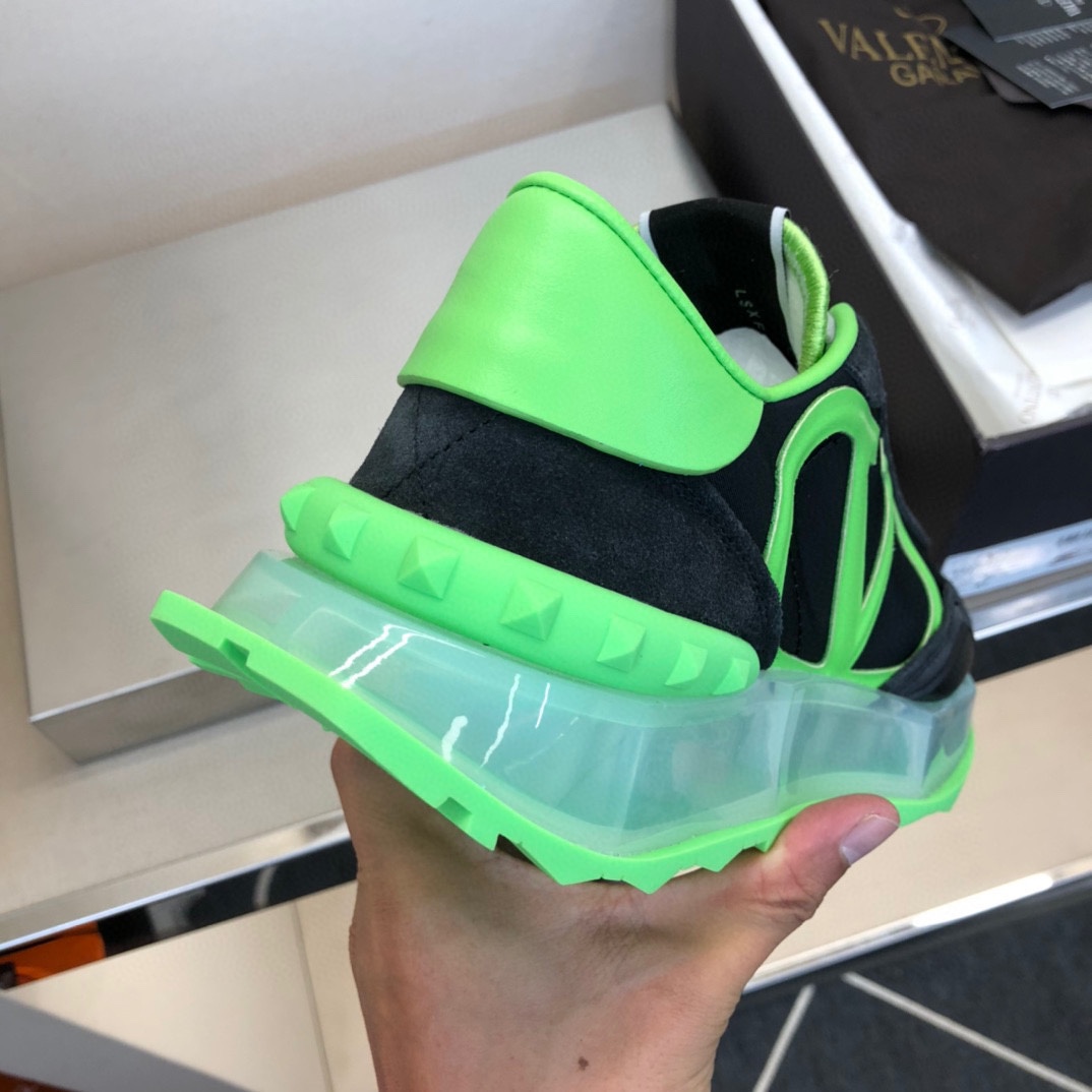 Valenti Netrunner Fabric And Suede Sneaker - 