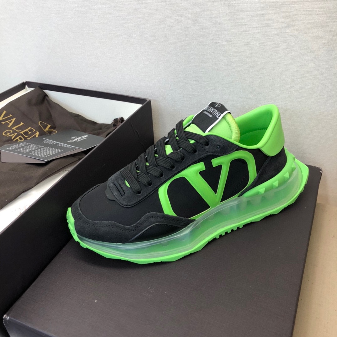 Valenti Netrunner Fabric And Suede Sneaker - 
