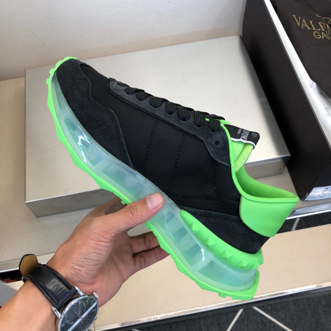 Valenti Netrunner Fabric And Suede Sneaker - 