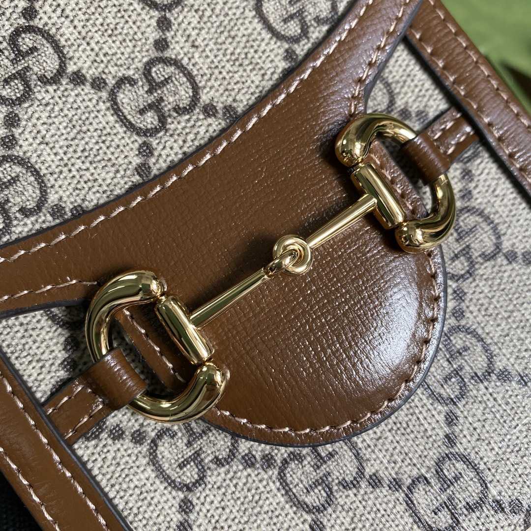 Gucci Horsebit 1955 Mini Bag(11.5-17-4CM) - DesignerGu