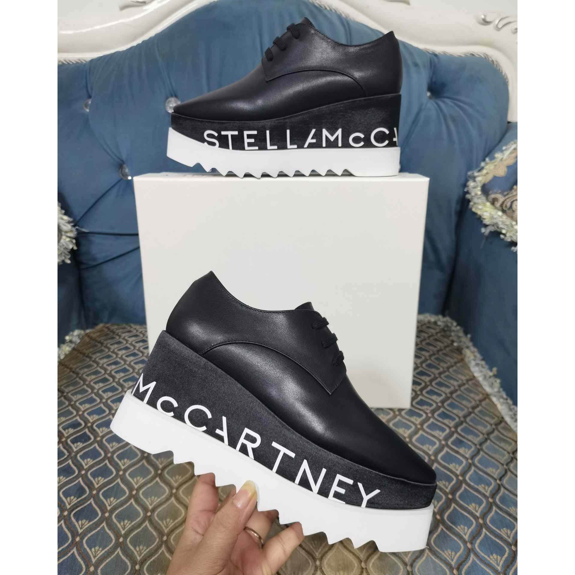 Stella Mccartney Elyse Logo Platform Shoes - DesignerGu