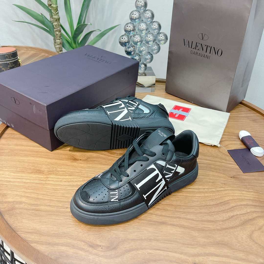 Valenti Low-top Calfskin VL7N Sneaker With Bands - 