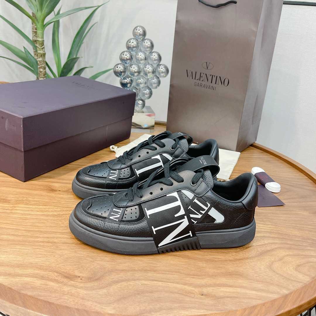 Valenti Low-top Calfskin VL7N Sneaker With Bands - 