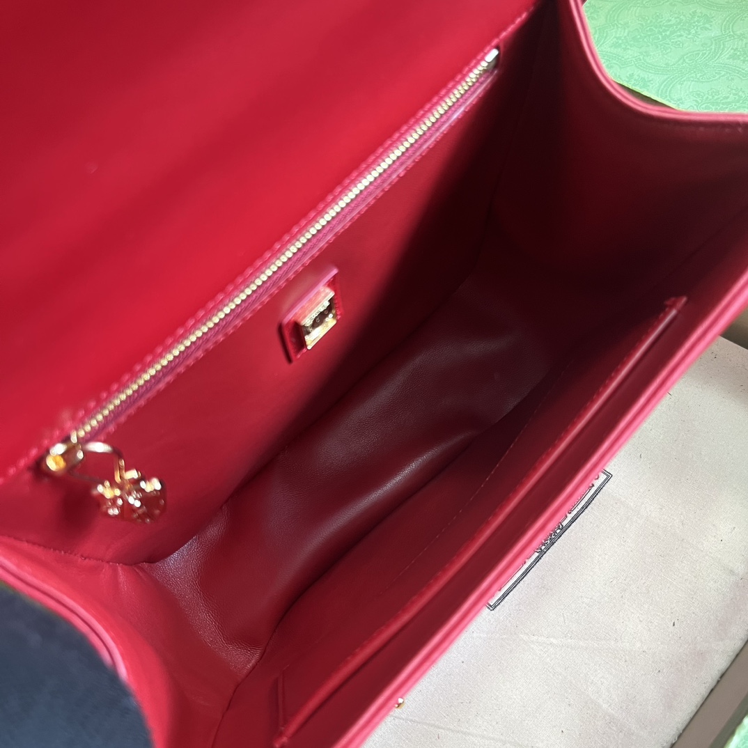 Gucci Equestrian Inspired Shoulder Bag(21-20-7cm)   - DesignerGu