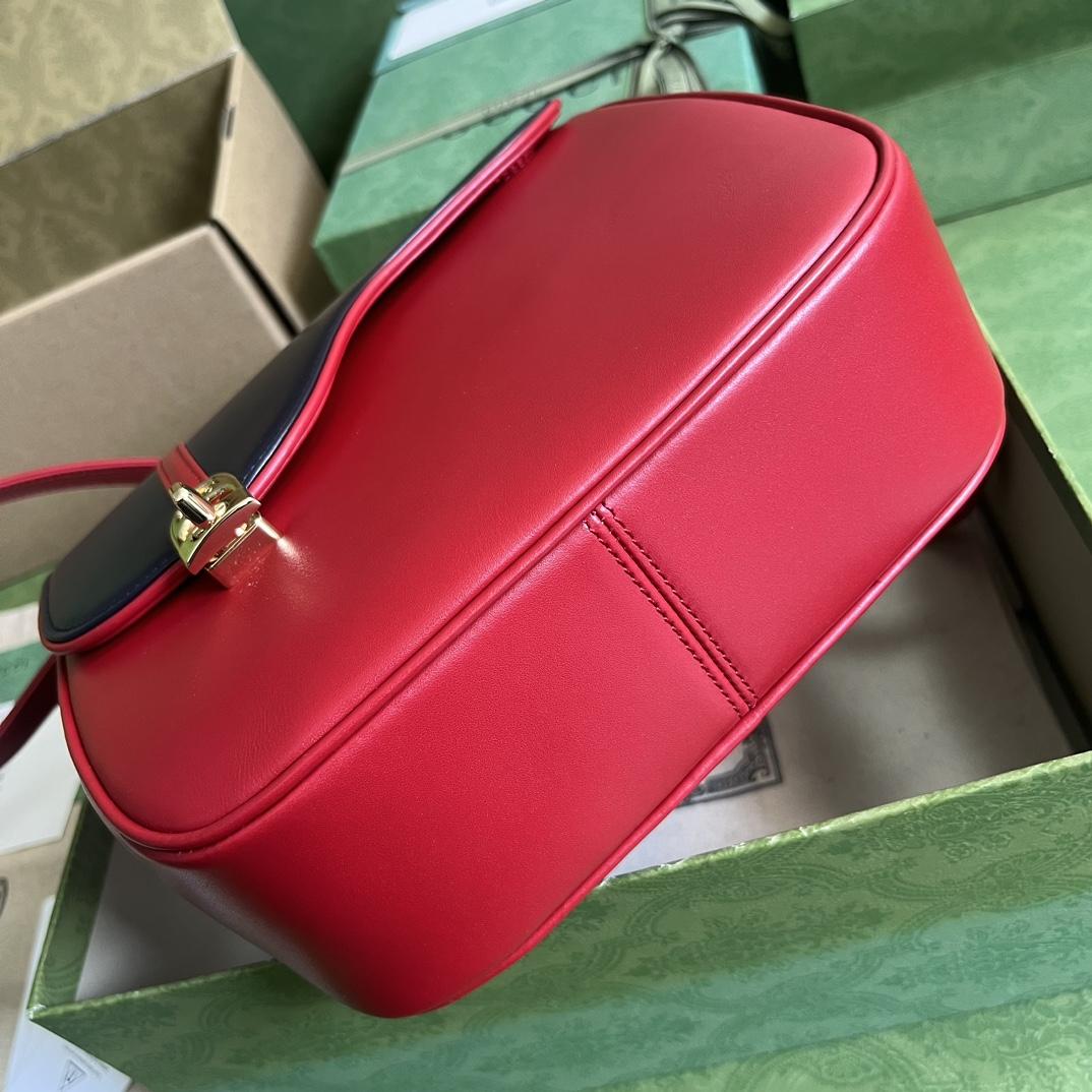 Gucci Equestrian Inspired Shoulder Bag(21-20-7cm)   - DesignerGu