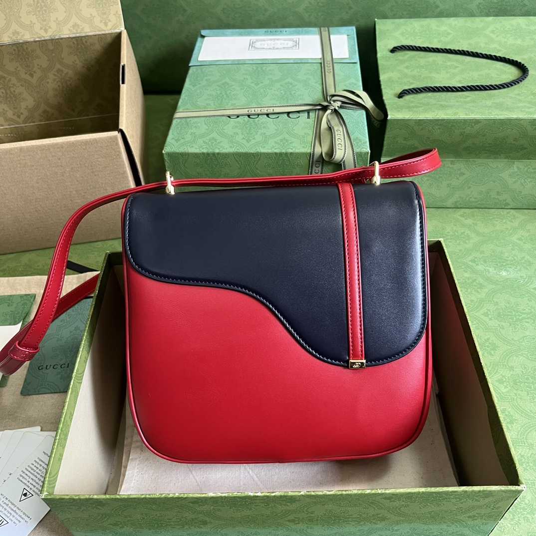 Gucci Equestrian Inspired Shoulder Bag(21-20-7cm)   - DesignerGu