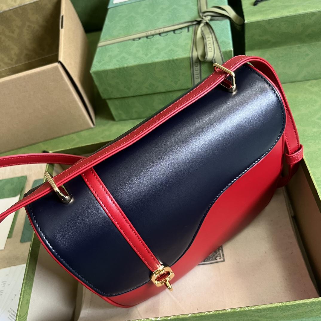 Gucci Equestrian Inspired Shoulder Bag(21-20-7cm)   - DesignerGu