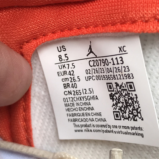 Off-white x Air Jordan 1 Low Sneaker      CZ0790-113 - 