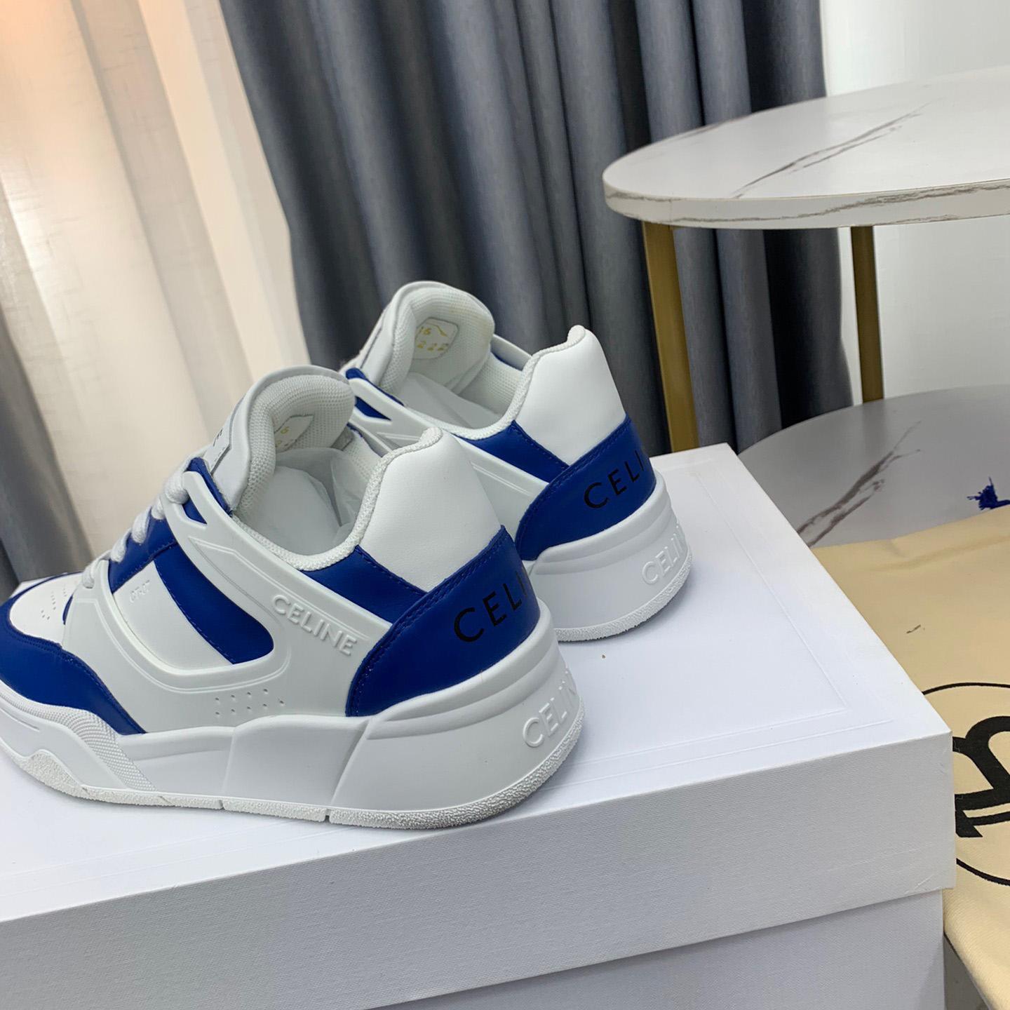 Celine CT-07 Celine Trainer Low Lace-up Sneaker In Calfskin - 