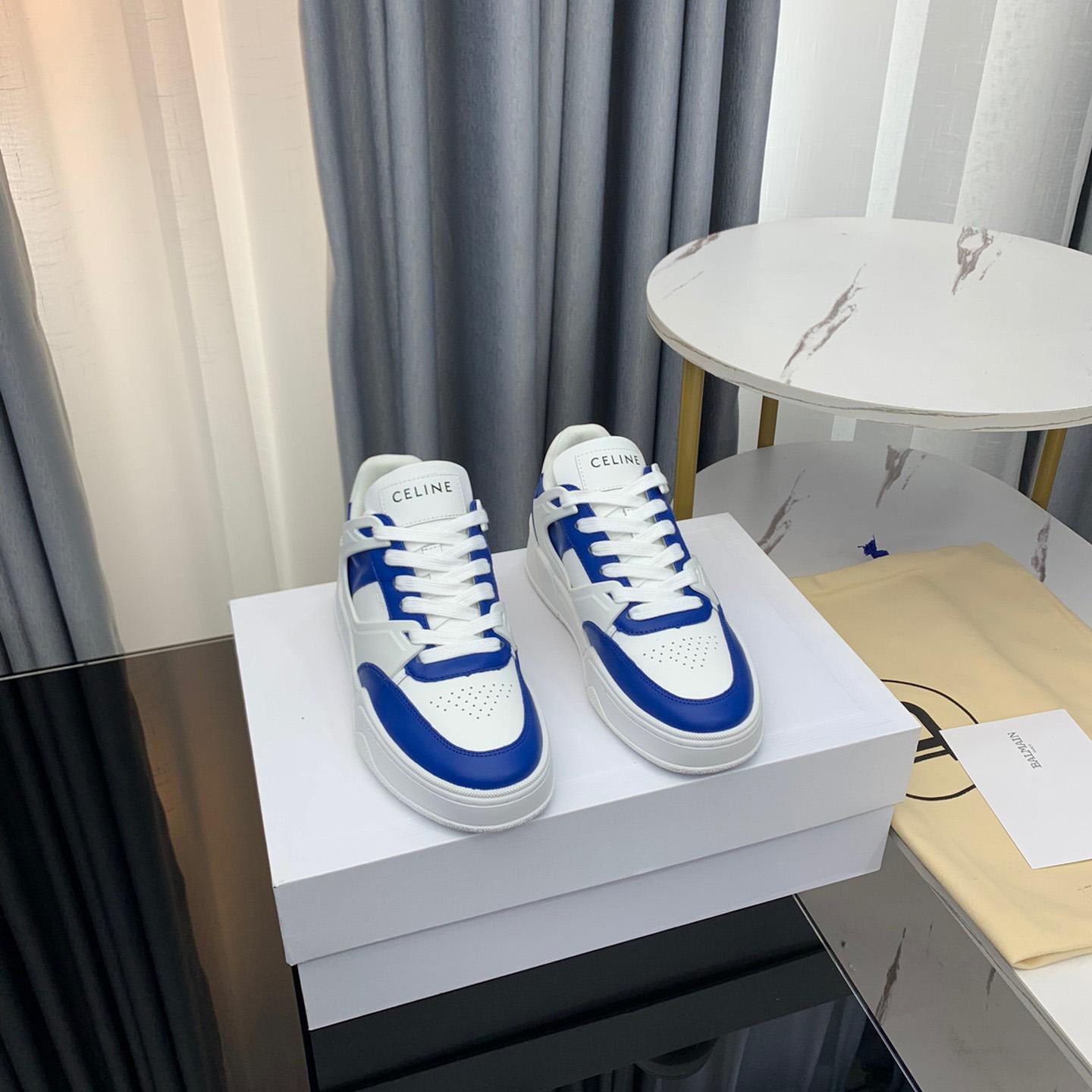 Celine CT-07 Celine Trainer Low Lace-up Sneaker In Calfskin - 