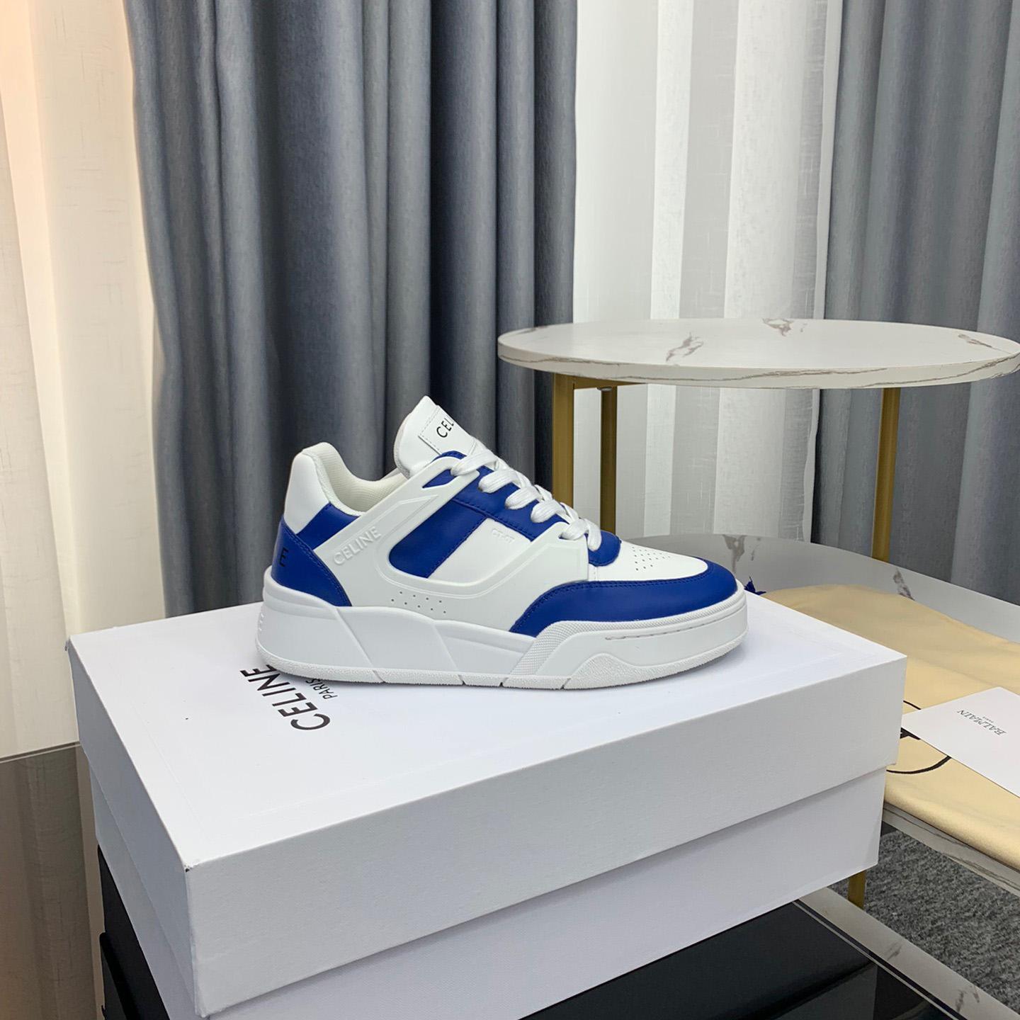 Celine CT-07 Celine Trainer Low Lace-up Sneaker In Calfskin - 