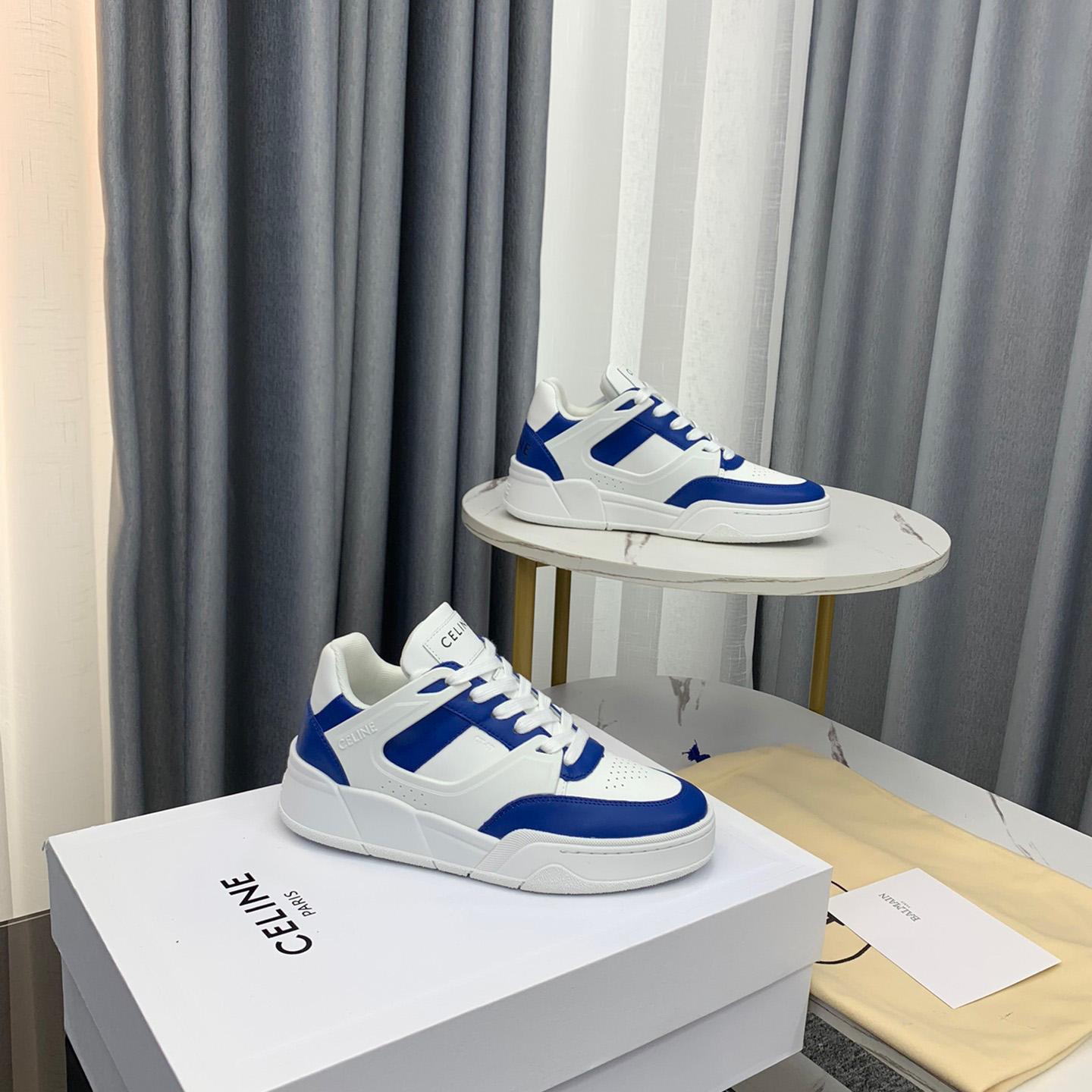 Celine CT-07 Celine Trainer Low Lace-up Sneaker In Calfskin - 