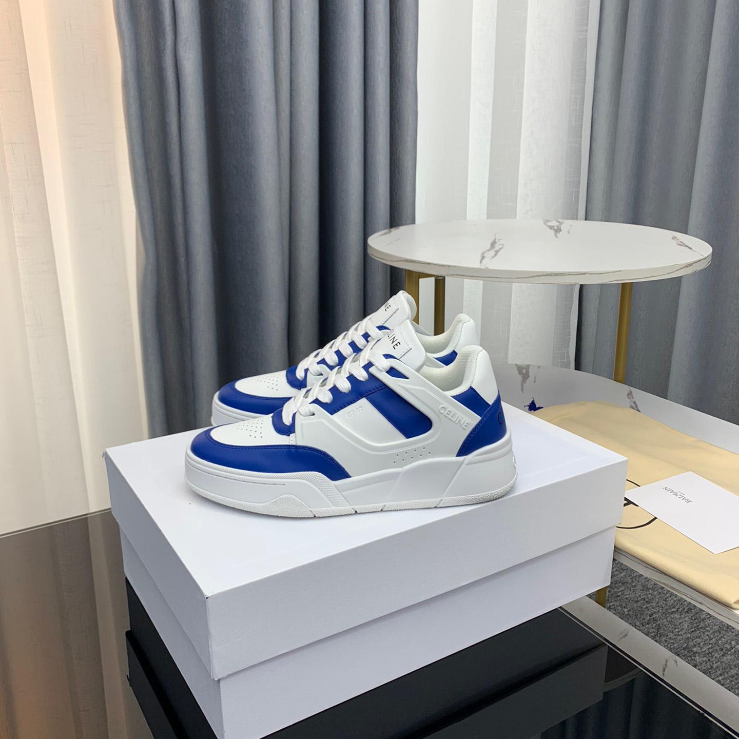 Celine CT-07 Celine Trainer Low Lace-up Sneaker In Calfskin - 