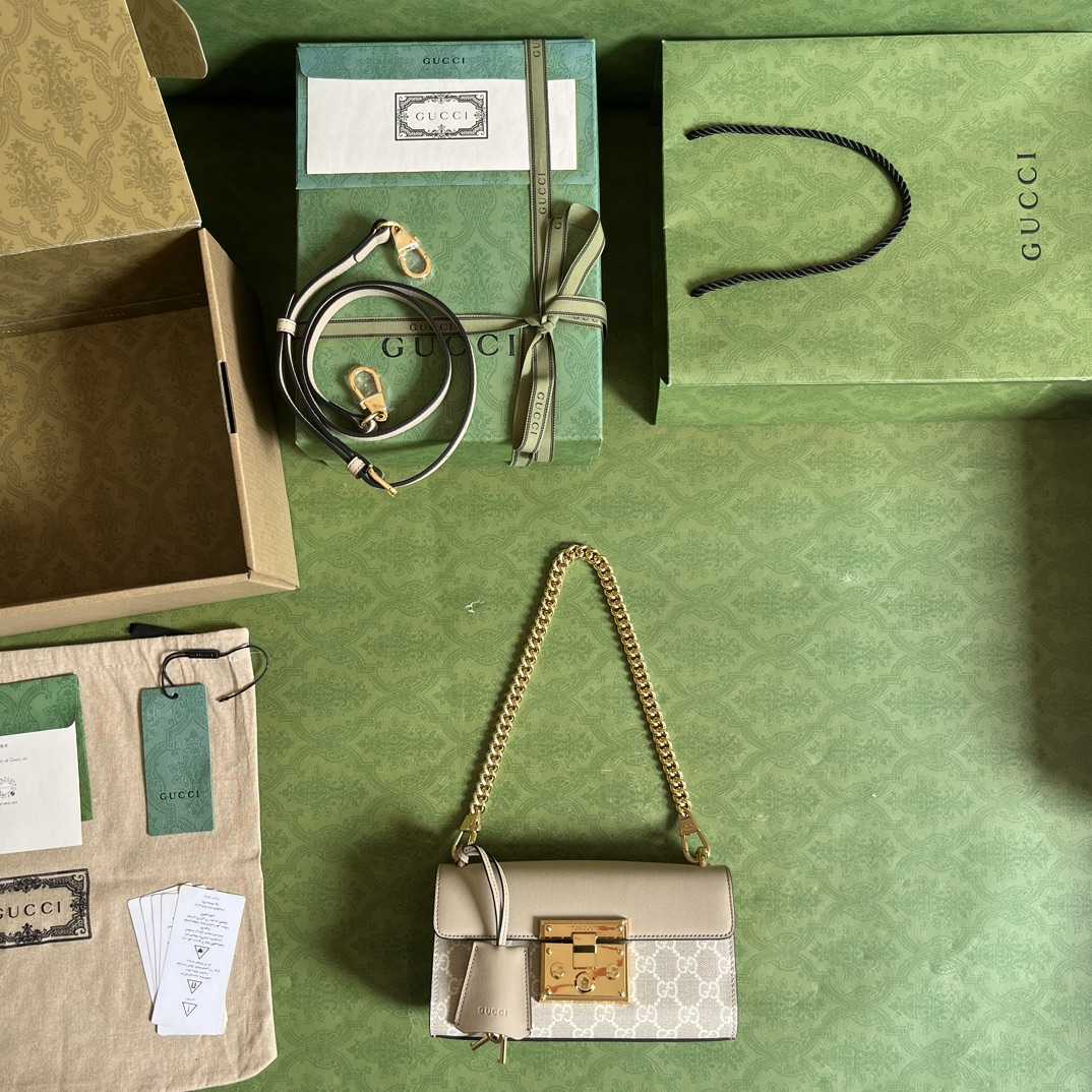 Gucci Padlock Mini Shoulder Bag(22x 11.5x 7.5cm) - 