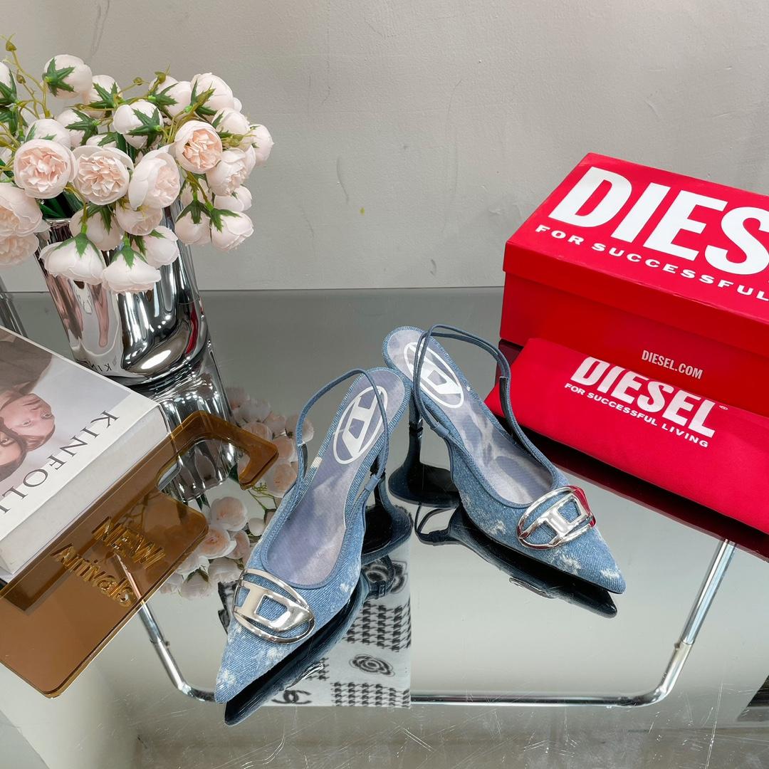 Diesel Women's Blue Venus Heels - DesignerGu