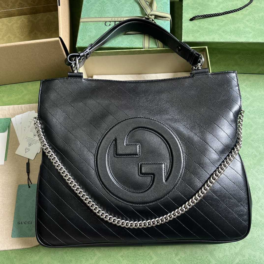 Gucci Blondie Medium Tote Bag (34.5x 41x 8cm) - DesignerGu
