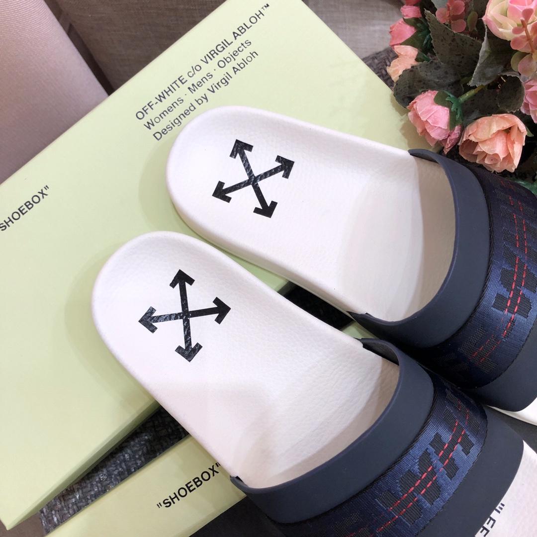 Off White Slides - 