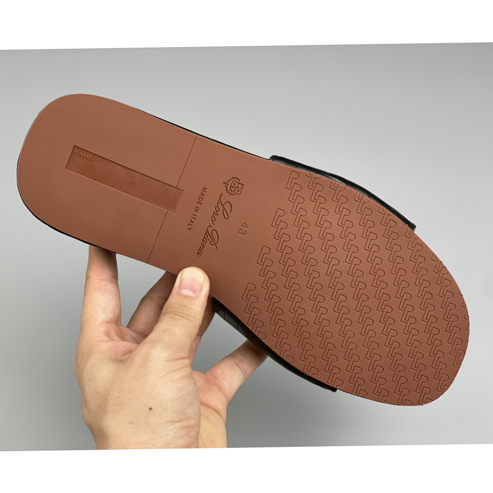 Loro Piana Slide Sandal  - DesignerGu