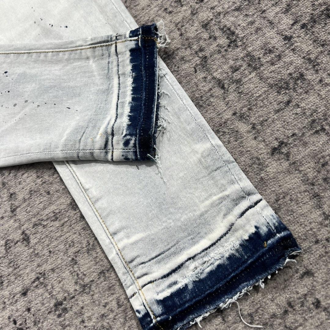Purple-Brand Slim-Fit Jeans   202314 - DesignerGu