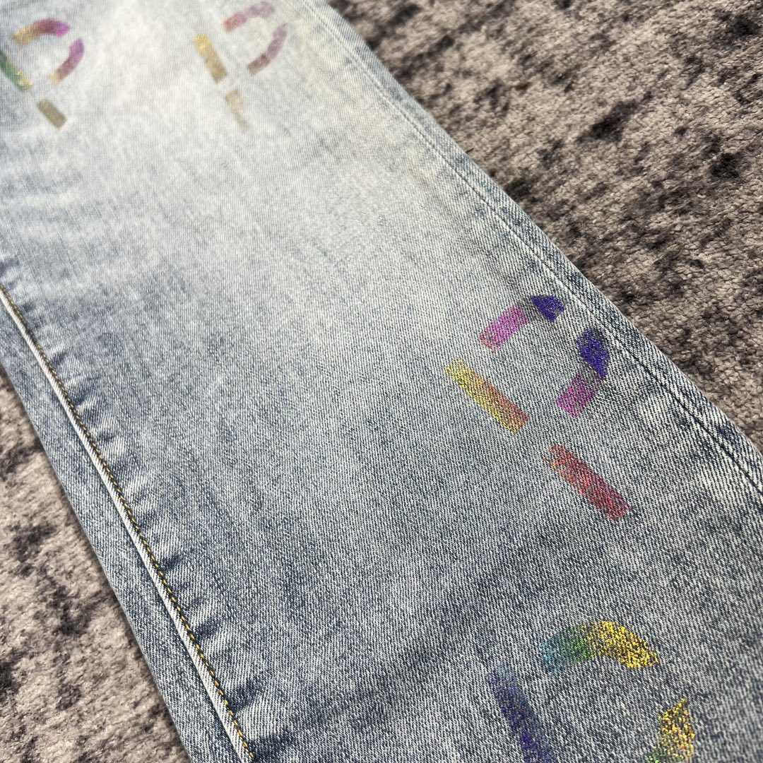 Purple-Brand Slim-Fit Jeans   202319 - DesignerGu